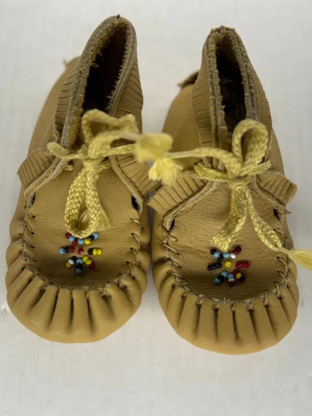 VINTAGE MINNETONKS PA-POO-SHU BABY MOCCASINS